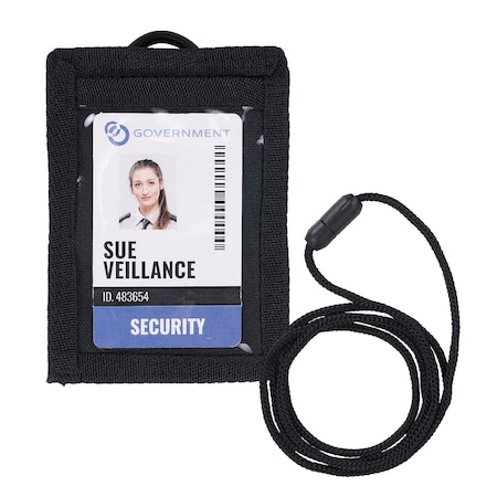 Ergodyne Black Wallet ID Badge Holder 3389